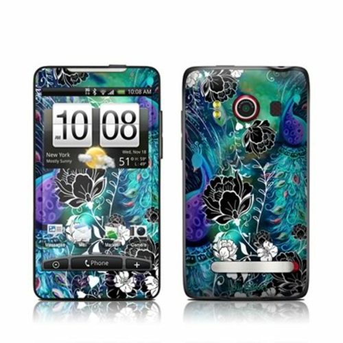 DecalGirl HE4G-PCGARDEN HTC Evo Skin - Peacock Garden