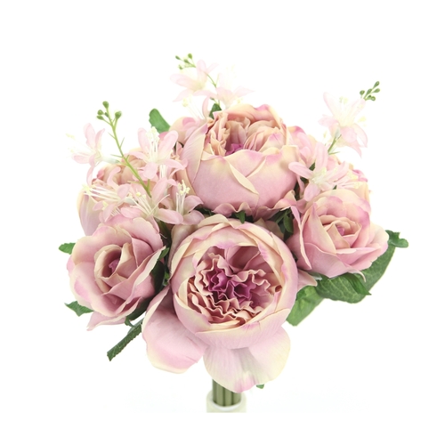 Admired By Nature GPB8360-MAUVE 10 Stems Beautiful Stylish Faux Englis