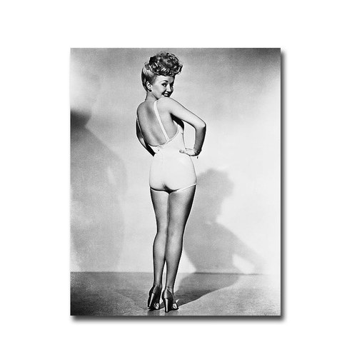 Artistic Home Gallery 3342K5694IG Betty Grable, 1944 WWII by Holly