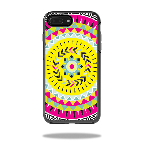 MightySkins OTSIP8PL-pink aztec Skin for Otterbox Symmetry iPhone Plus