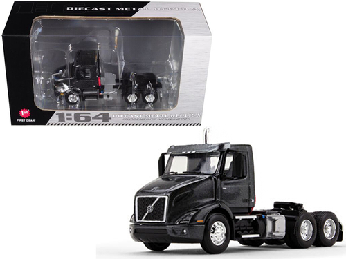 Volvo VNR 300 Day Cab Stormy Gray Metallic 1/64 Diecast Model by First