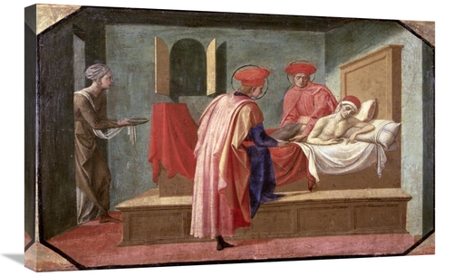 Global Gallery GCS-279398-30-142 30 in. St. Cosmas & St. Damian Caring