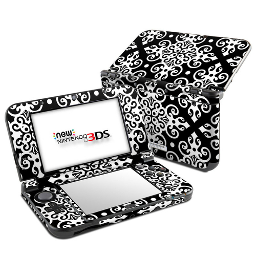 DecalGirl N3DSLL-NOIR Nintendo 3DS LL Skin - Noir