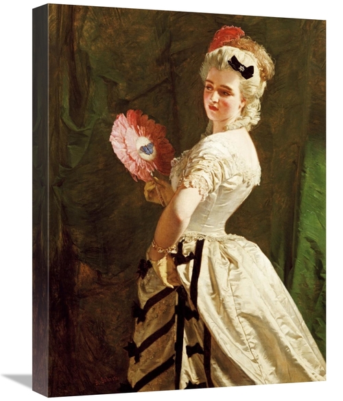 Global Gallery GCS-266636-22-142 22 in. The Flirt Art Print - Alexande