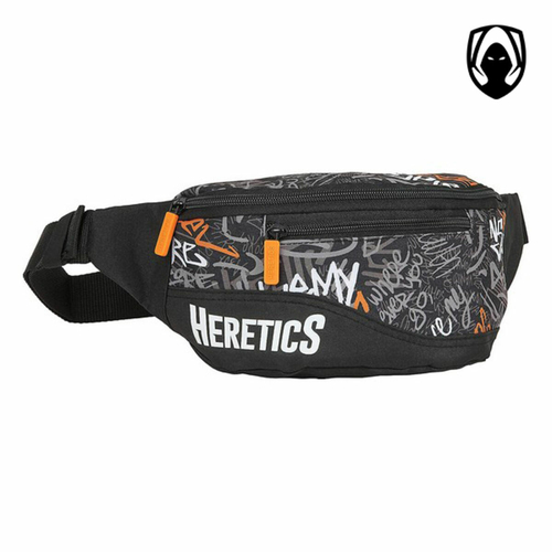 Belt Pouch Team Heretics Grey Orange (23 x 12 x 9 cm)