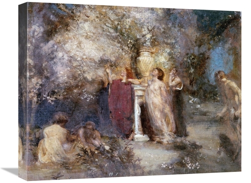 Global Gallery GCS-267304-22-142 22 in. Romance Art Print - Charles Si