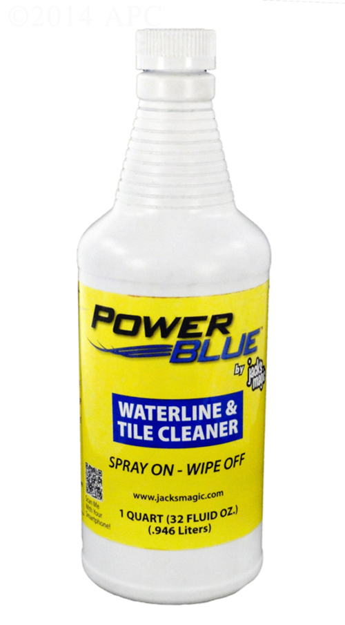 Jacks Magic JMPBWATERTILE032 1 qt Power Blue Waterline & Tile Cleaner