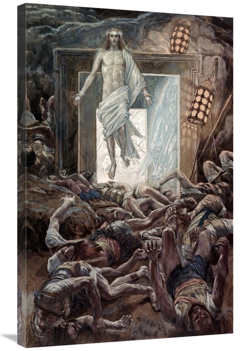 Global Gallery GCS-282937-36-142 36 in. The Resurrection Art Print - J
