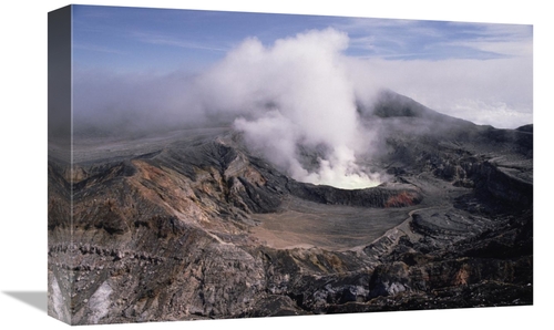 Global Gallery GCS-452896-1218-142 12 x 18 in. Sulphur Pool & Crater&#