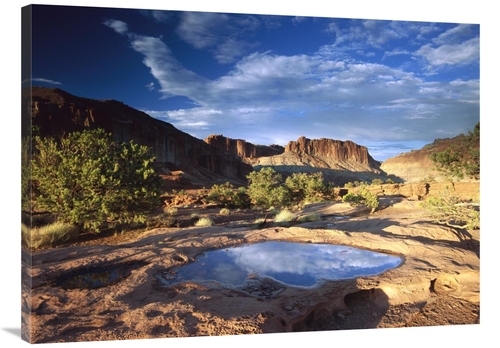 Global Gallery GCS-396668-3040-142 30 x 40 in. Water Pothole at Panora