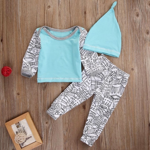 2016 newest children clothing set child digital