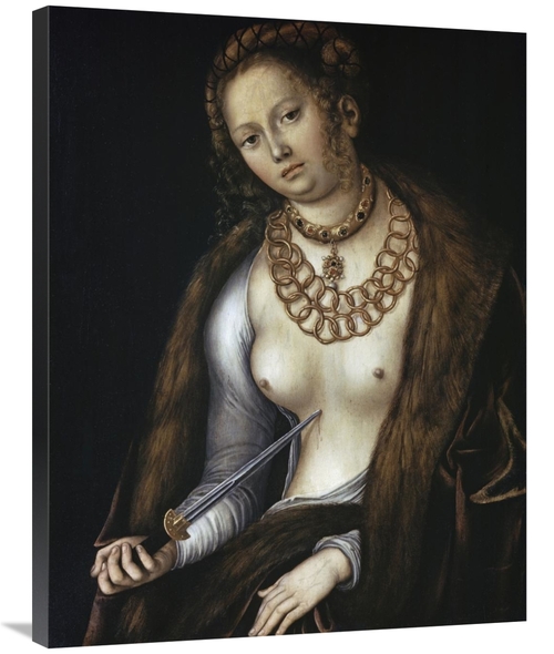 Global Gallery GCS-277144-36-142 36 in. Lucretia Art Print - Lucas Cra