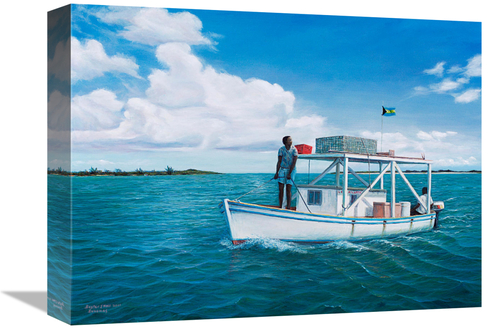 Global Gallery GCS-480435-1216-142 12 x 16 in. Lady Atlantic Art Print