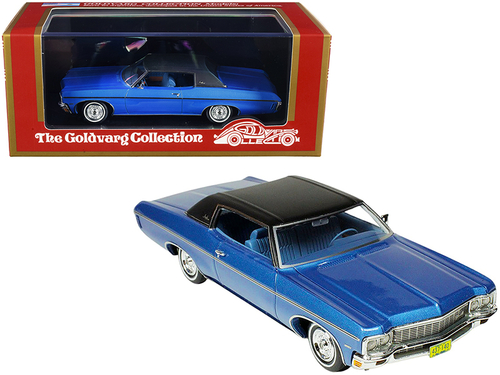 1970 Chevrolet Impala Custom Coupe Mulsanne Blue Metallic with Matt