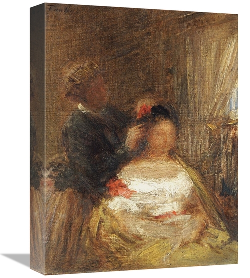 Global Gallery GCS-266307-16-142 16 in. The Hairdresser Art Print - He