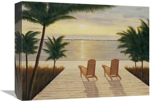 Global Gallery GCS-128855-1216-142 12 x 16 in. Days End Art Print - Di