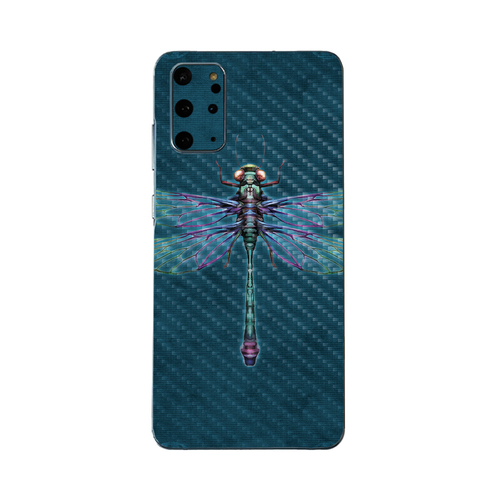 MightySkins CF-SAGS20PL-Vibrant Dragonfly Carbon Fiber Skin for Samsun