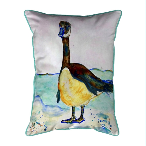 Betsy Drake HJ1163 16 x 20 in. Betsys Goose Indoor & Outdoor Pillow&#4