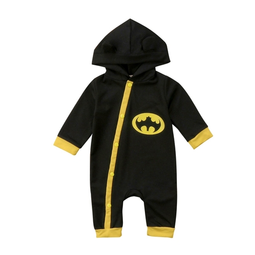 Baby Bat One piece Hooded Romper Clothes Newborn