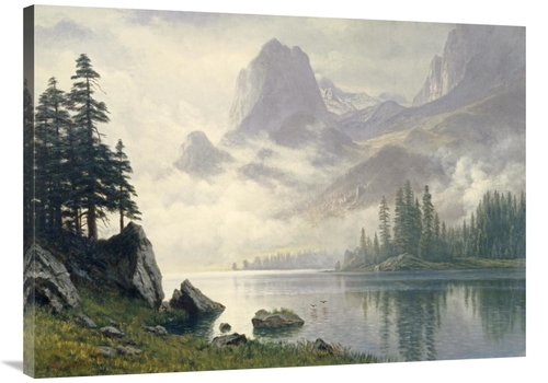 Global Gallery GCS-267708-40-142 40 in. Mountain Out of the Mist Art P
