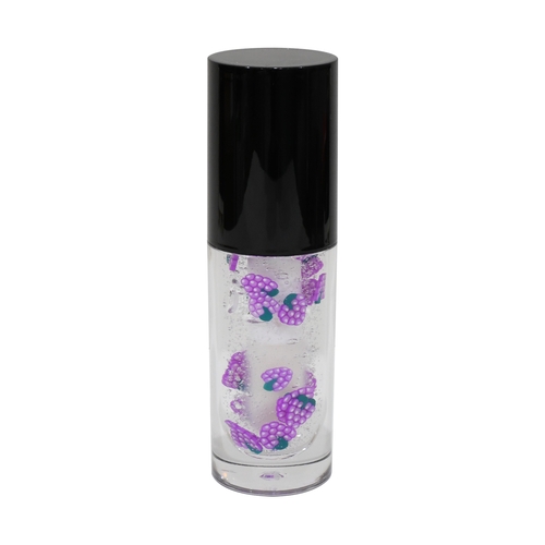 Grapes Flavor Big Brush Wand Hydrating Non-sticky Premium Clear Lip