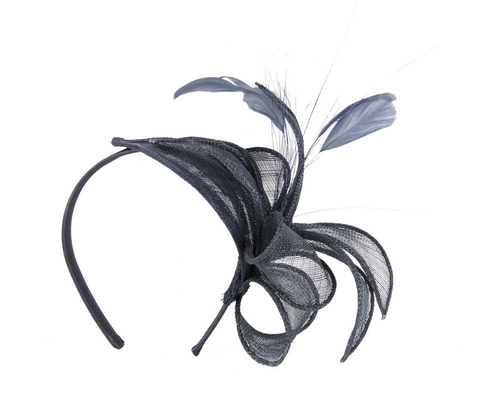 Dazzling black fascinator