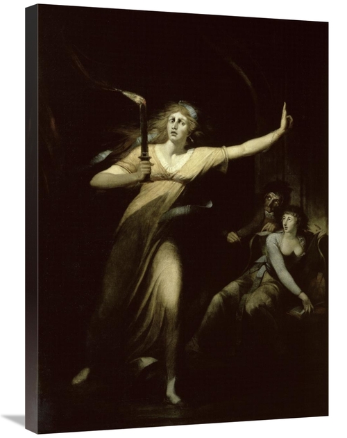 Global Gallery GCS-277612-30-142 30 in. Lady Macbeth Sleepwalking Art 