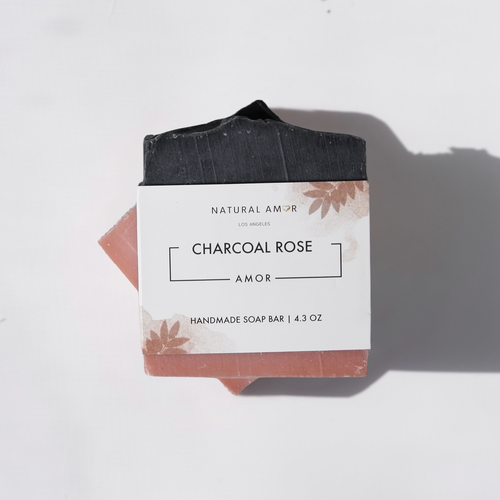 Charcoal Cedar Rose Soap Bar