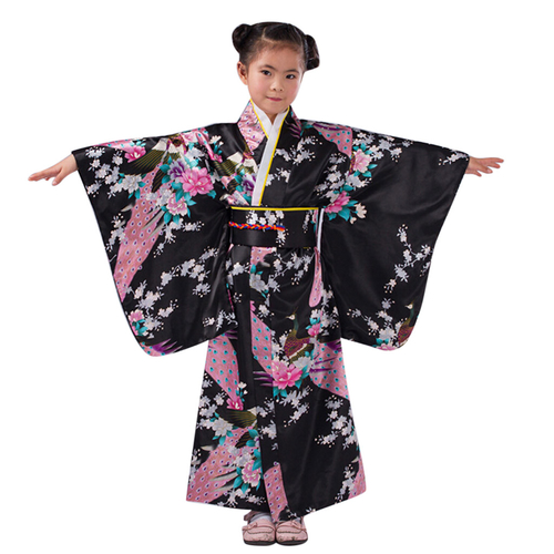 110 150cm Children Girls Japanese Traditional