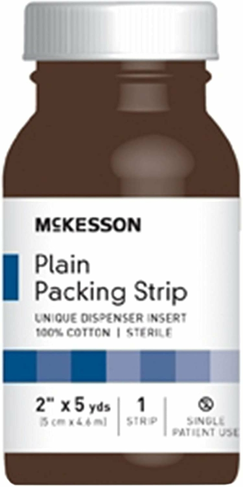 Wound Packing Strips. Pack of 12 Plain Cotton Non-Impregnated Strips