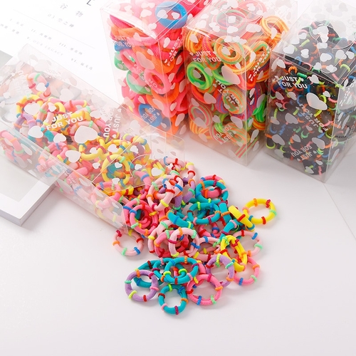 100PCS/Lot 3.0CM Children Cute Small Ring Rubber