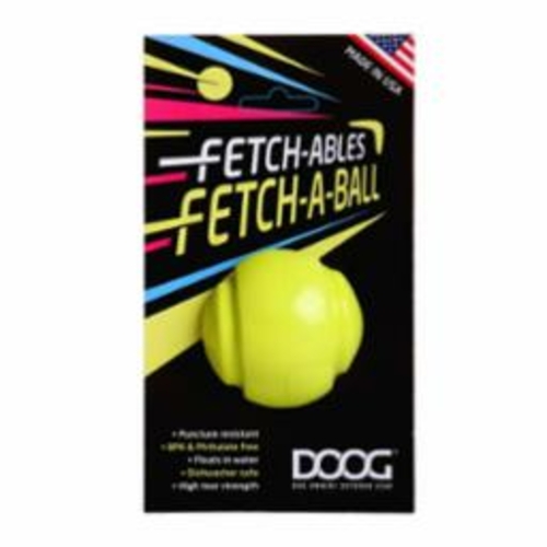 Doog USA FFB03 Yellow Fetchable Ball