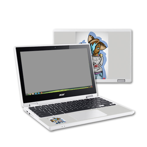 MightySkins ACCR11-Best Friends Skin for Acer Chromebook R11 - Best Fr