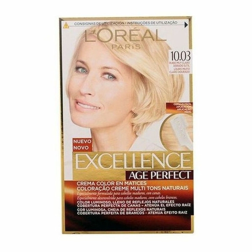Permanent Anti-Ageing Dye Excellence Age Perfect L'Oreal Make Up