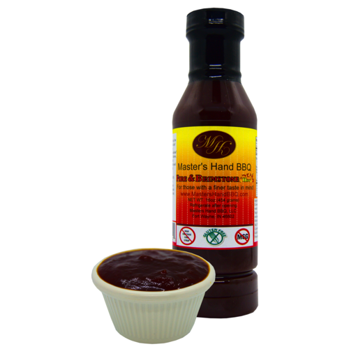 Fire and Brimstone BBQ Sauce Jar 16oz