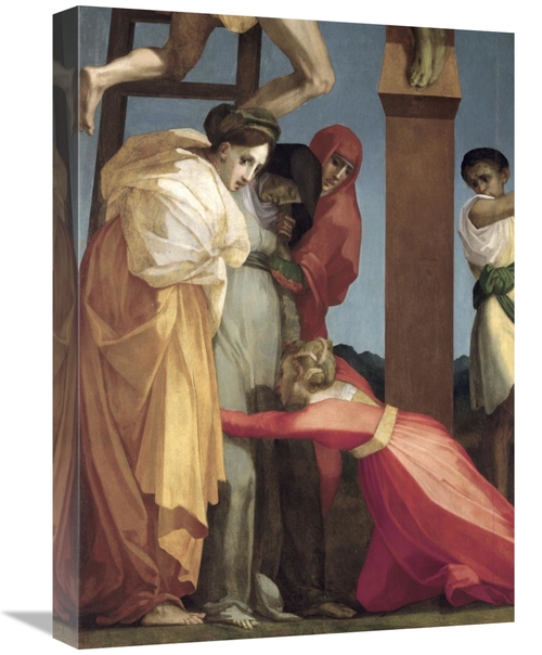 Global Gallery GCS-277555-22-142 22 in. Descent From the Cross - Detai