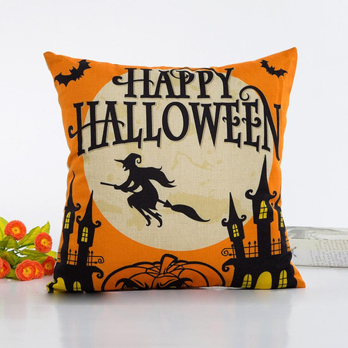 Halloween Cushion Cover Sofa Bed Throw Pillow Case