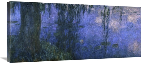 Global Gallery GCS-278736-36-142 36 in. Water Lilies - Morning with Wi