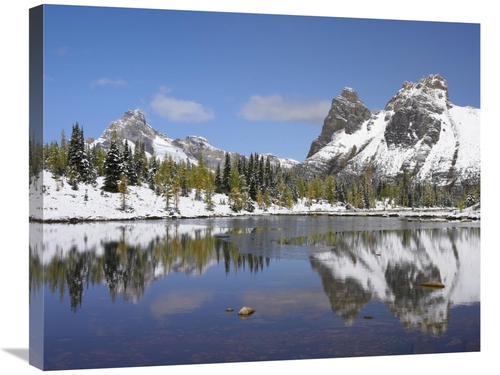 Global Gallery GCS-397140-2228-142 22 x 28 in. Wiwaxy Peaks & Cathedra