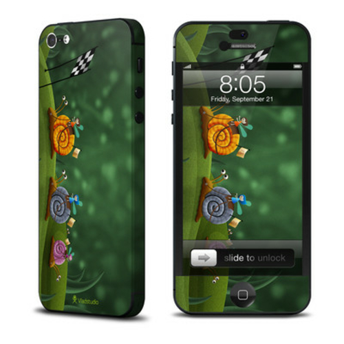 DecalGirl AIP5-SNAILRACE DecalGirl Apple iPhone 5 Skin - Snail Race