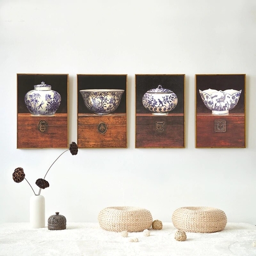 Traditional Chinese Pot Canvas Art Print