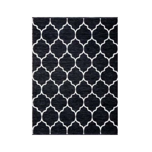 Casbah Souk Black Wool Rug