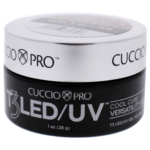 Cuccio Pro I0099134 1 oz T3 Cool Cure Versatility Gel, Kekes Glitt