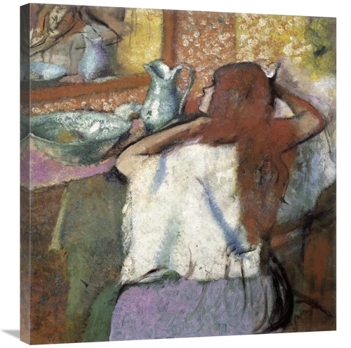 Global Gallery GCS-277349-30-142 30 in. Woman at Her Toilette Art Prin