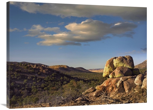 Global Gallery GCS-396341-3040-142 30 x 40 in. Rockpile, Davis Mou