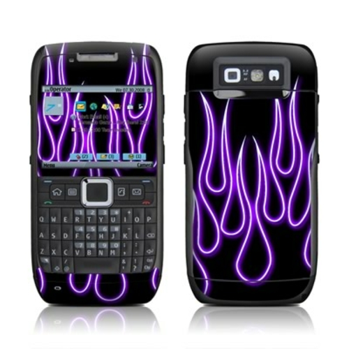 DecalGirl NE71-NFLAMES-PRP E71 Skin - Purple Neon Flames