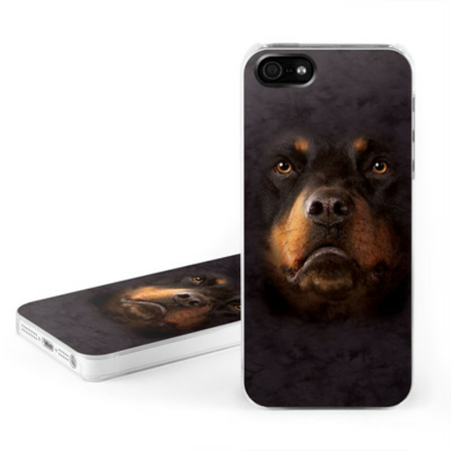 DecalGirl AIP5C-ROTTWEILER DecalGirl Apple iPhone 5 Hard Case - Rottwe