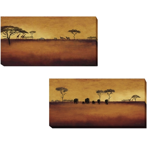 Artistic Home Gallery 1224K725CG Serengeti I & II by Tandi Venter Prem