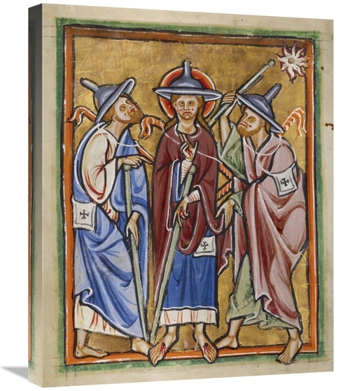 Global Gallery GCS-457557-2024-142 20 x 24 in. The Road to Emmaus Art 