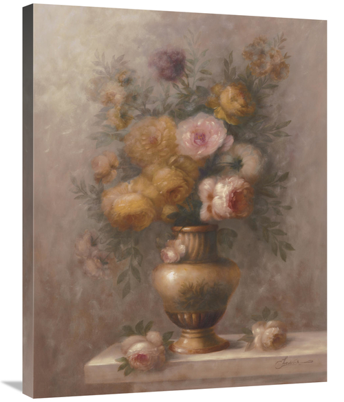 Global Gallery GCS-122380-2432-142 24 x 32 in. Tatianas Flowers Art Pr